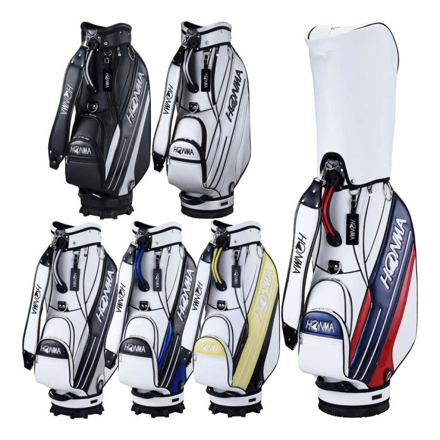 本間ゴルフ キャディバッグ 9型 Cb116 サイドライン入りスポーツタイプ ゴルフ プレスト 通販 Paypayモール