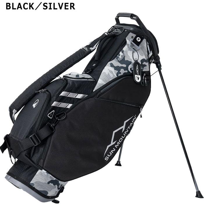 SUN MOUNTAIN スタンド式ゴルフバッグ ブラック HONMA GOLF（本間ゴルフ） 9.0型 SUN MOUNTAIN ライトスタンドバッグ