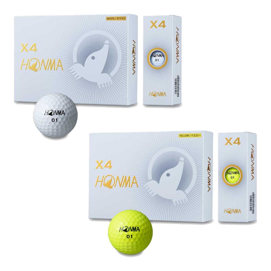 本間ゴルフ Honma X4ボール 3ダースセット Bt1906 ゴルフ プレスト 通販 Paypayモール