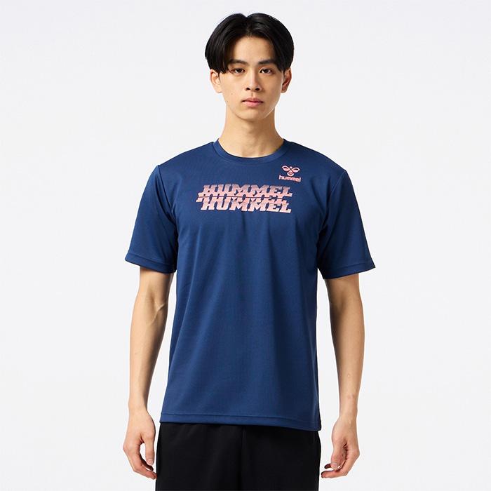 hummel（ヒュンメル） プラクティスTスーツ 半袖Tシャツ+ハーフパンツ