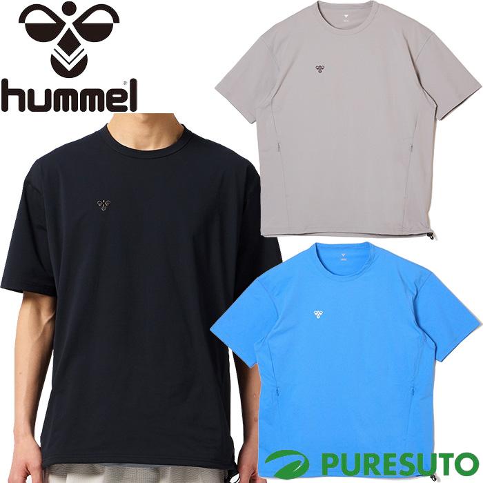 ヒュンメル hummel 半袖 Tシャツ PLAY UVカット半袖Tシャツ メンズ HAP4239 ウェア シャツ スポーツ トレーニングウェア タウンユース 2026年春夏モデル | hummel