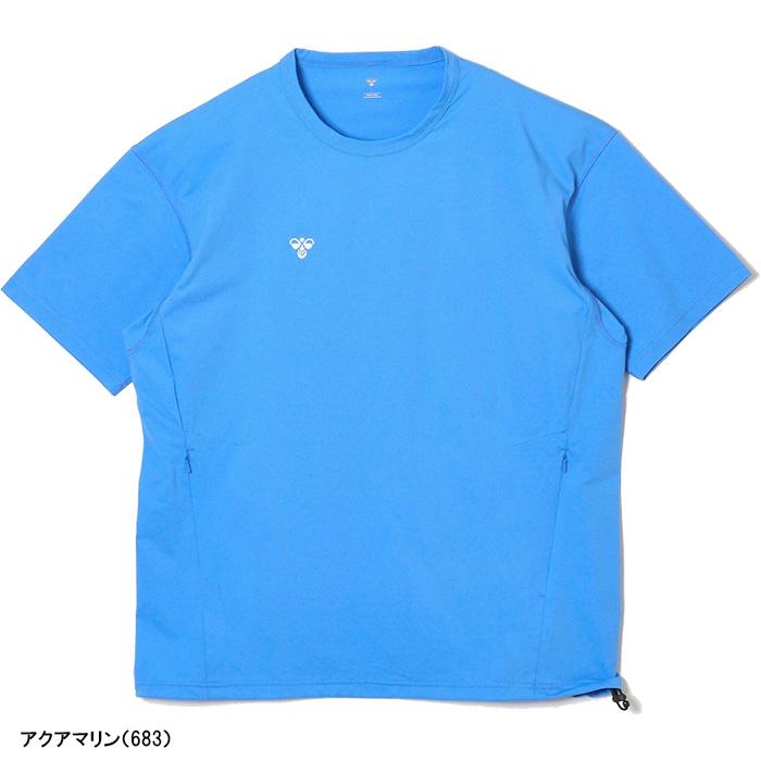 ヒュンメル hummel 半袖 Tシャツ PLAY UVカット半袖Tシャツ メンズ HAP4239 ウェア シャツ スポーツ トレーニングウェア タウンユース 2026年春夏モデル | hummel | 09