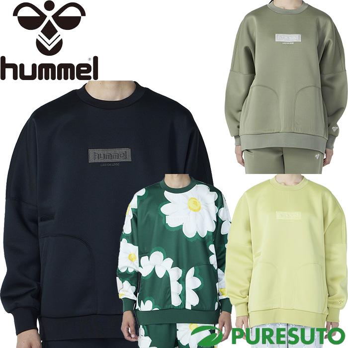 ヒュンメル hummel PLAY スウェット クルーネック ユニセックス HAP8303C ルーズシルエット メンズ レディース スポーツウェア カジュアル デイリー タウンユース トレーナー hummel（ヒュンメル） hummel PLAY スウェット クルーネック ユニ