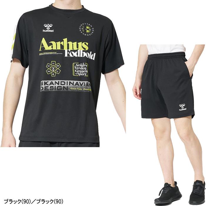 hummel半袖Tシャツ、ショートパンツ上下2セット hummel半袖Tシャツ、ショートパンツ上下2セット hummel 半袖T