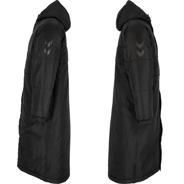 hummel（ヒュンメル） 長袖 フルジップ パデットロングコート 中綿