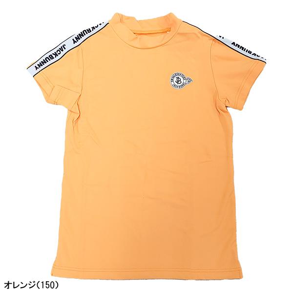 Jack Bunny!!（ジャックバニー） レディース 半袖 モックネックシャツ