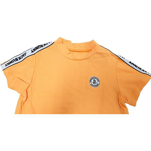 Jack Bunny!!（ジャックバニー） レディース 半袖 モックネックシャツ