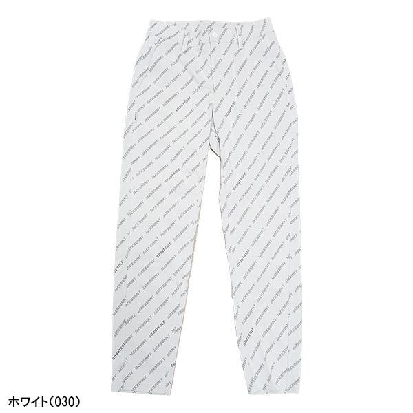 Jack Bunny!! ゴルフパンツ ホワイト 総柄 Jack Bunny!!（ジャックバニー） レディース ロングパンツ 263-2236708