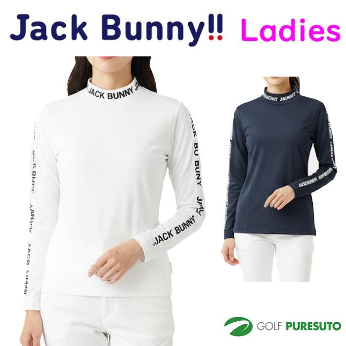 Jack Bunny!!（ジャックバニー） レディース 長袖 モックネックシャツ