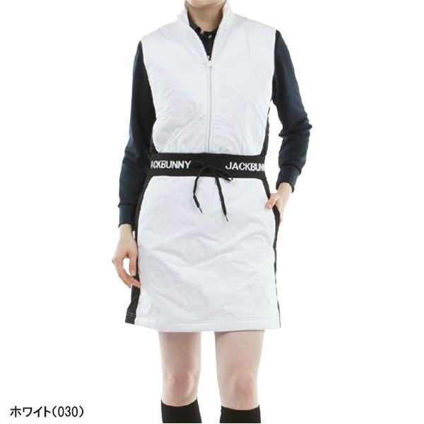 ※専用【新品】ジャックバニー 上下セット ノースリーブ セットアップ サイズ1 Jack Bunny!!（ジャックバニー） レディース ノースリーブ 中綿ハーフ
