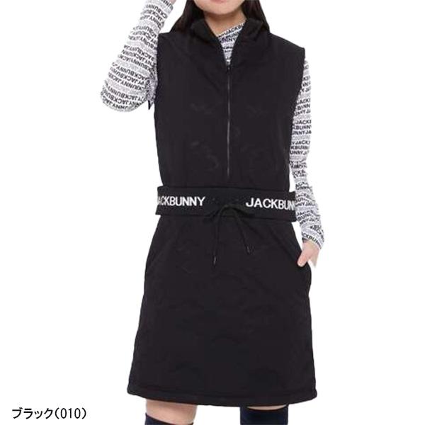 Jack Bunny!!（ジャックバニー） レディース ノースリーブ 中綿ハーフ