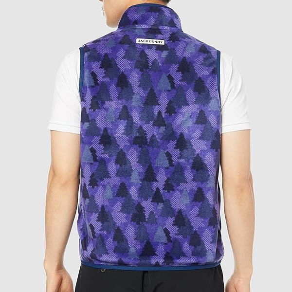 Jack Bunny!!（ジャックバニー） フルジップ ベスト フリース メンズ