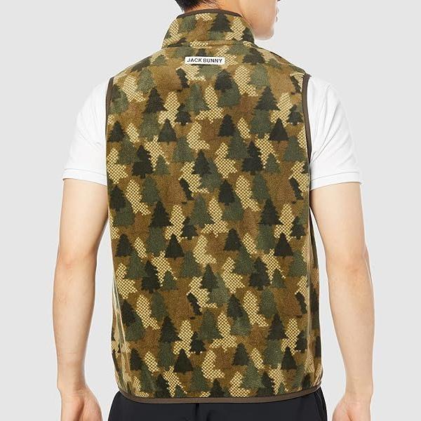 Jack Bunny!!（ジャックバニー） フルジップ ベスト フリース メンズ