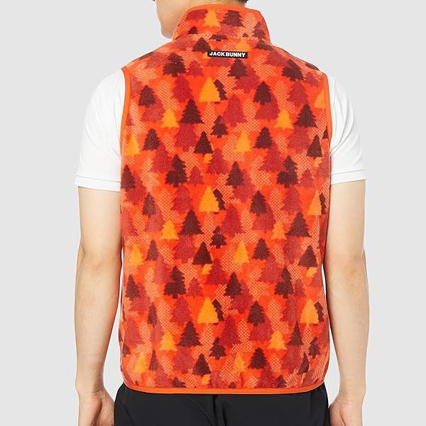 Jack Bunny!!（ジャックバニー） フルジップ ベスト フリース メンズ