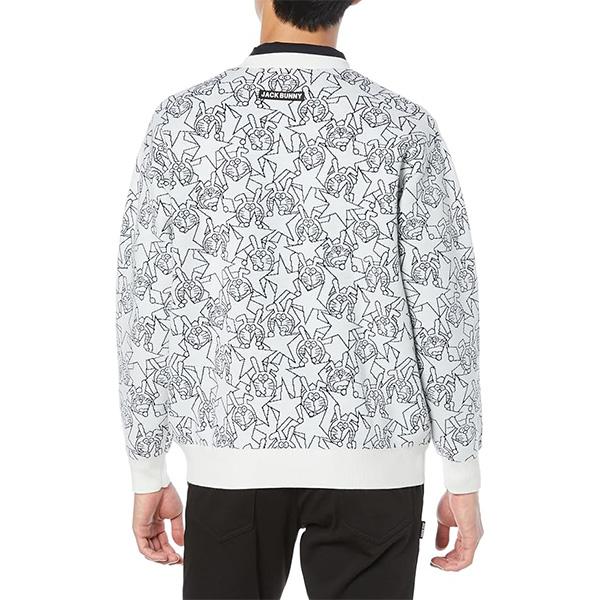 Jack Bunny!! ジャックバニー 長袖 クルーネック セーター ドラえもん 