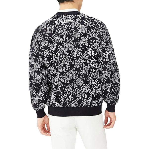 Jack Bunny!! ジャックバニー 長袖 クルーネック セーター Jack Bunny!! ジャックバニー 長袖 クルーネック セーター