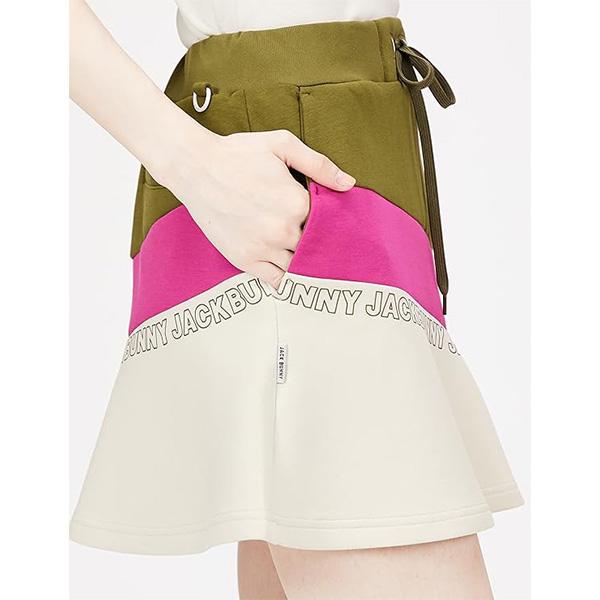 ジャックバニー クルーネックニット+スカート レディースL 上下セットアップ ジャックバニー クルーネックニット+スカート レディースL 上下