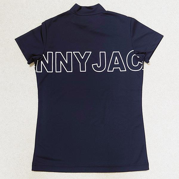 Jack Bunny!!（ジャックバニー） レディース 半袖 モックネックシャツ
