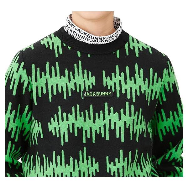Jack Bunny!!（ジャックバニー） レディース 長袖 クルーネック ニット