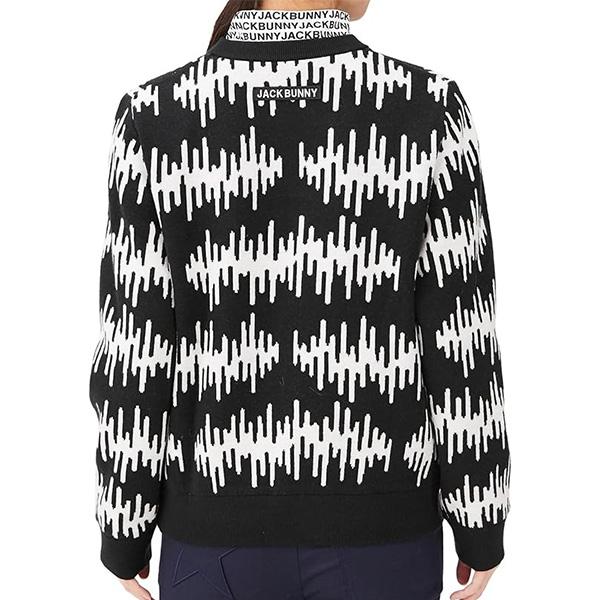 Jack Bunny!!（ジャックバニー） レディース 長袖 クルーネック ニット