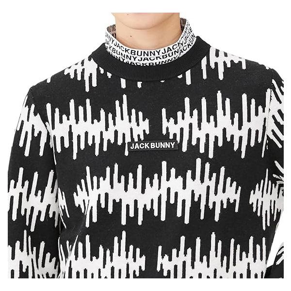 Jack Bunny!!（ジャックバニー） レディース 長袖 クルーネック ニット