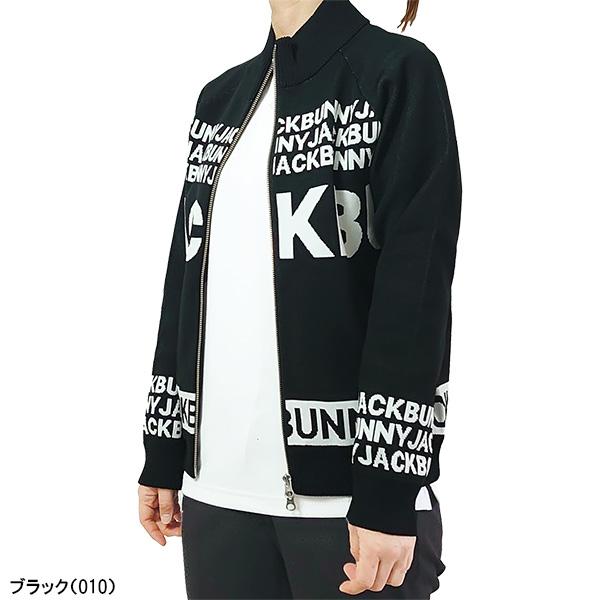 Jack Bunny!!（ジャックバニー） レディース 長袖 フルジップ ニット