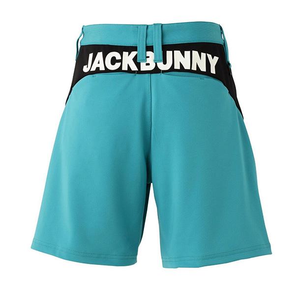 極美品■jack bunny【M】現行モデル ハーフパンツ ゴルフウェア ブルー JACK BUNNY ジャックバニー ×コカ・コーラ ハーフパンツ