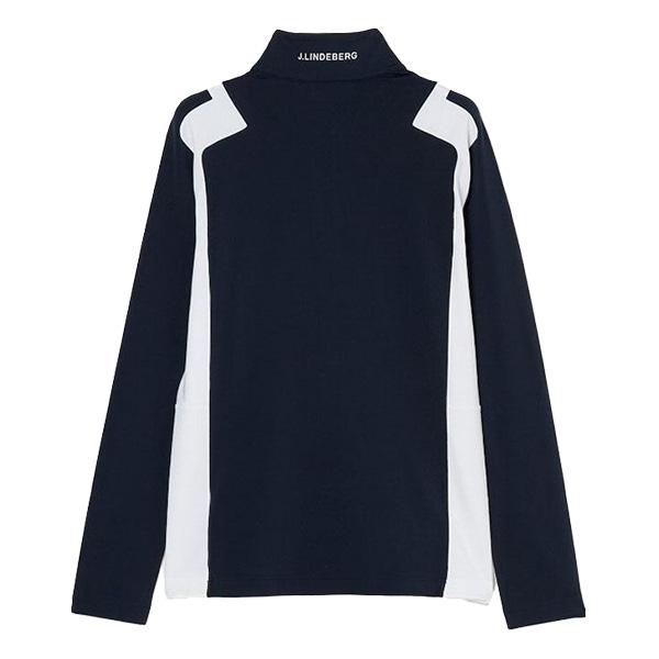 J.リンドバーグ 長袖 ハーフジップ ミッドレイヤー ミドラー メンズ 071-34910 ゴルフウェア 中間着 トップス J.LINDEBERG 2025年秋冬モデル 爆買