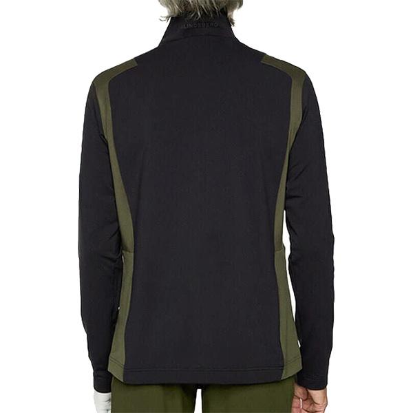 J.リンドバーグ 長袖 ハーフジップ ミッドレイヤー ミドラー メンズ 071-34910 ゴルフウェア 中間着 トップス J.LINDEBERG 2025年秋冬モデル 爆買
