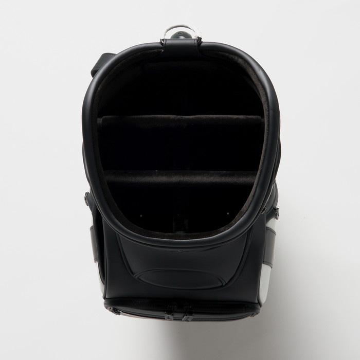 未使用J.LINDEBERG VESSEL コラボ　ブラック　ゴルフバッグ J.LINDEBERG VESSELコラボ PRIME Staff プリントキャディバッグ 25SS