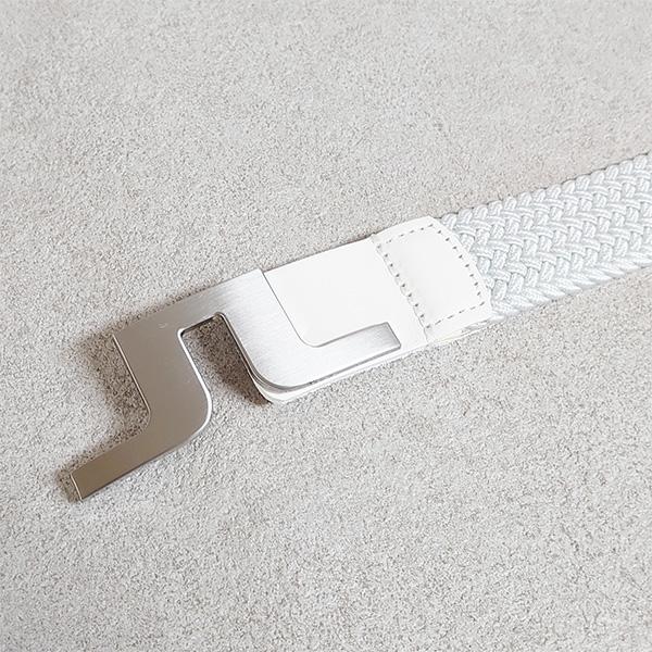 【新品未使用】J.LINDEBERG ゴルフベルト ホワイト J.LINDEBERG（ジェイリンドバーグ） J.リンドバーグ ゴルフ ベルト