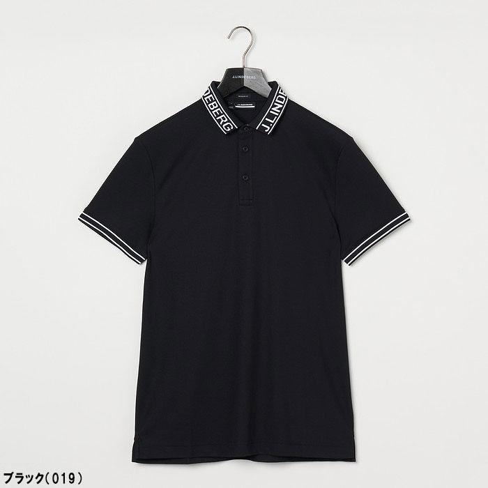 J.LINDEBERG J.リンドバーグ ゴルフ ロゴニット襟 半袖 ポロ
