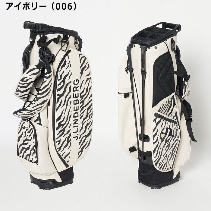 新品未使用J.LINDEBERG  VESSELコラボ  キャディバック J.LINDEBERG - VESSELコラボ キャディバッグ | ネイビー×レッド