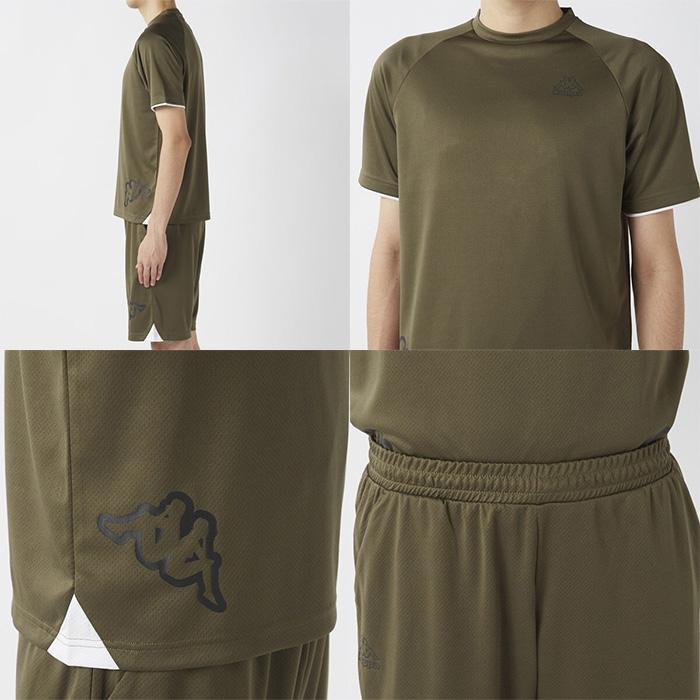 Kappa（カッパ） 半袖Tシャツ ショートパンツ 上下セット メンズ 215