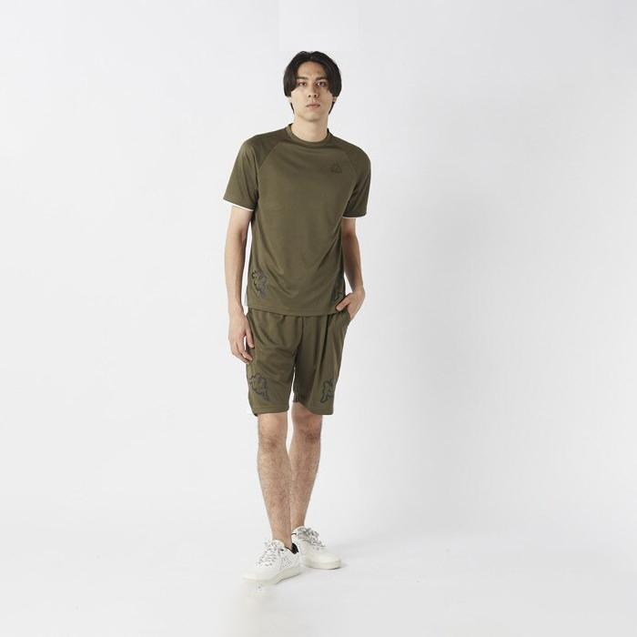 Kappa（カッパ） 半袖Tシャツ ショートパンツ 上下セット メンズ 215