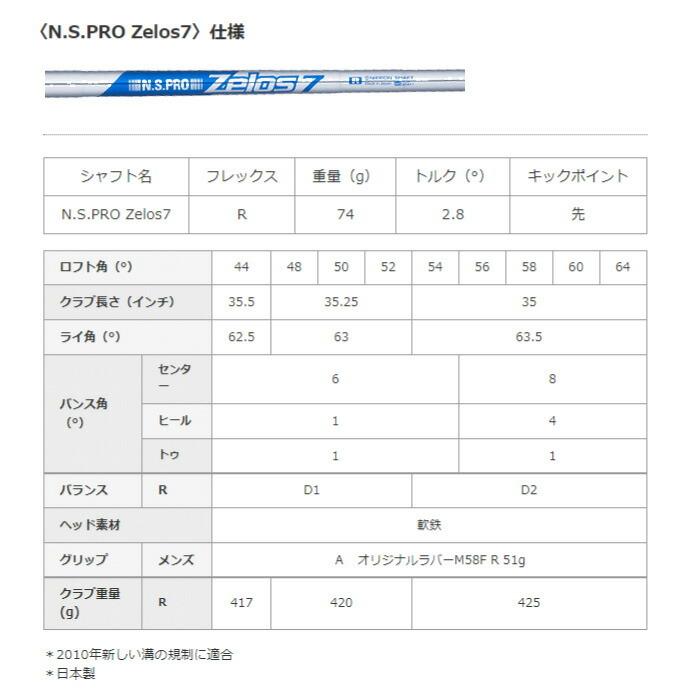 【カスタムオーダー】キャスコ ドルフィン ウェッジ DW-120G N.S.PROZELOS 7 スチールシャフト 日本仕様 【【■Kas■】】｜puresuto｜04