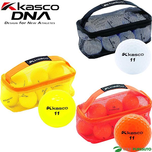 KASCO  10個入り kasco（キャスコ） ゴルフボール DNA 1袋（10球入り） ネットケース