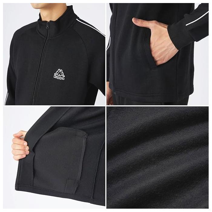 Kappa（カッパ） 長袖 フルジップ ジャケット スウェット メンズ 245