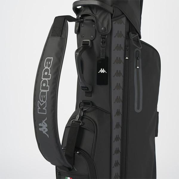 Kappa カッパ ゴルフ スタンド キャディバッグ 8.5型 クロ Kappa カッパ ゴルフ スタンド キャディバッグ 8.5型 クロ Kappa GOLF