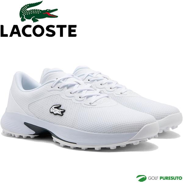 ラコステ　ゴルフ　2025年モデル　スパイク　25.5 ホワイト LACOSTE（ラコステ） ゴルフシューズ スパイクレス GOLF POINT 225 1