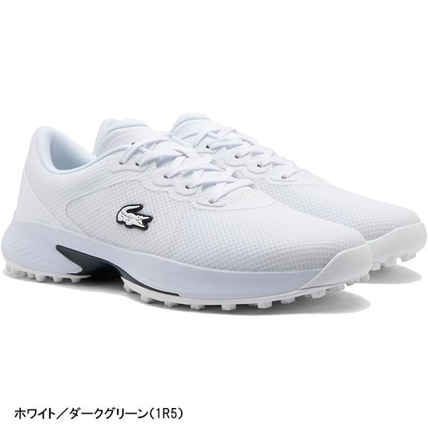 ラコステ　ゴルフ　2025年モデル　スパイク　25.5 ホワイト LACOSTE（ラコステ） ゴルフシューズ スパイクレス GOLF POINT 225 1