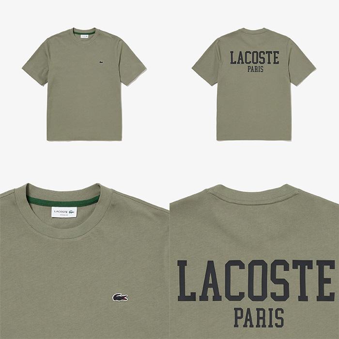 LACOSTE（ラコステ） 半袖 Tシャツ バックプリントベーシックTシャツ