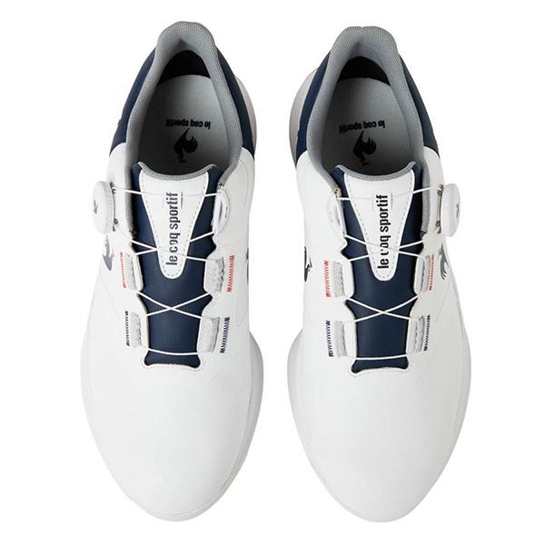 【定価14300円】le coq sportif GOLF シューズ ホワイト le coq sportif GOLF（ルコックスポルティフ ゴルフ） ルコック