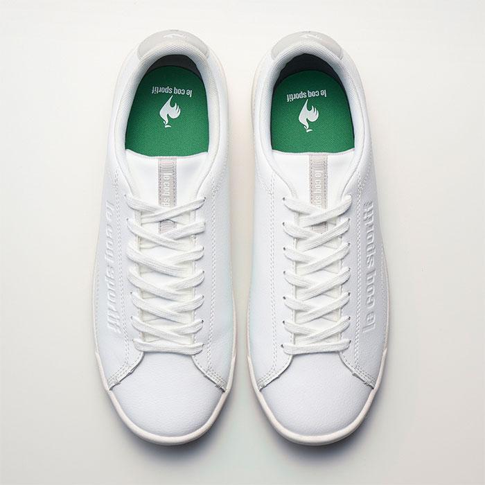 le coq sportif ゴルフシューズ ホワイト/ネイビー le coq sportif golf スパイクレスゴルフシューズ LCS EMBLEME G