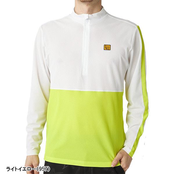 【美品】LOUDMOUTH ラウドマウス ハーフジップ モックネックシャツ LOUDMOUTH（ラウドマウスゴルフ） ラウドマウス 長袖 ハーフジップ