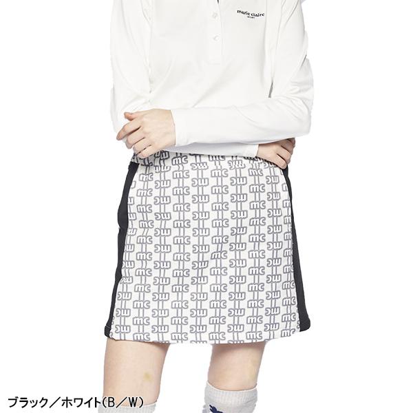 ゴルフウェア　スカート Marie Claire（マリ クレール） レディース スカート モノグラム