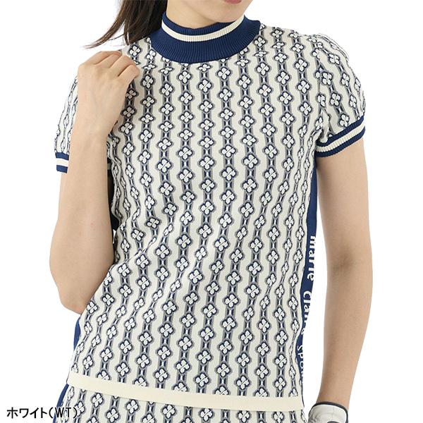 Marie Claire（マリ クレール） レディース 半袖 ニット セーター 733