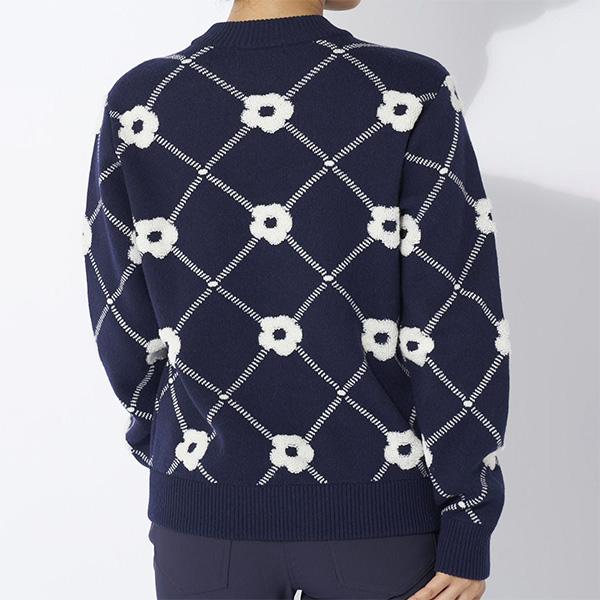 Marie Claire（マリ クレール） レディース 長袖 クルーネックセーター