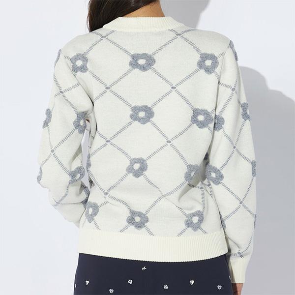 Marie Claire（マリ クレール） レディース 長袖 クルーネックセーター