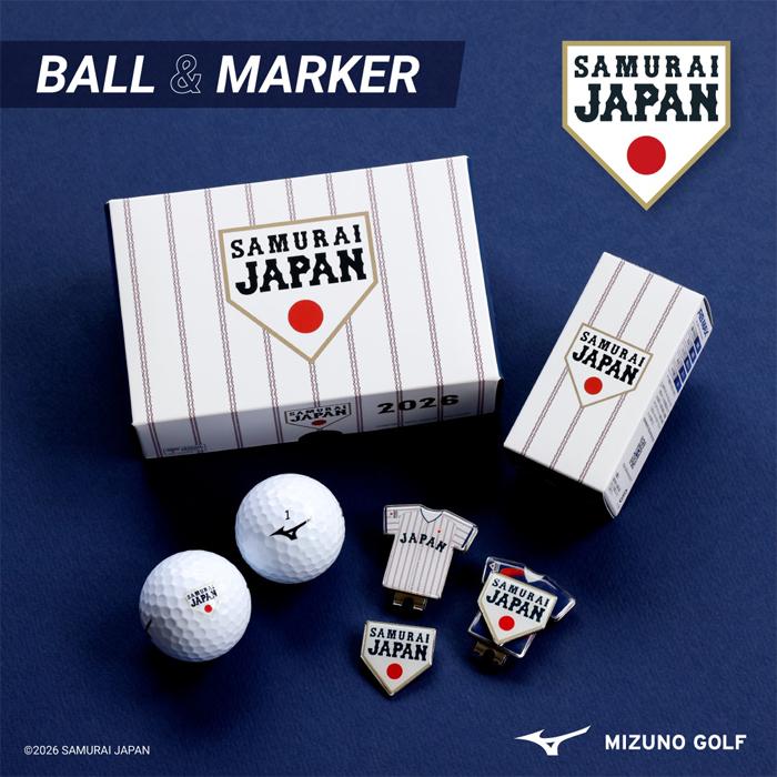 MIZUNO GOLF ミズノ ゴルフボール 侍ジャパン RB MAX 半ダース（6球入